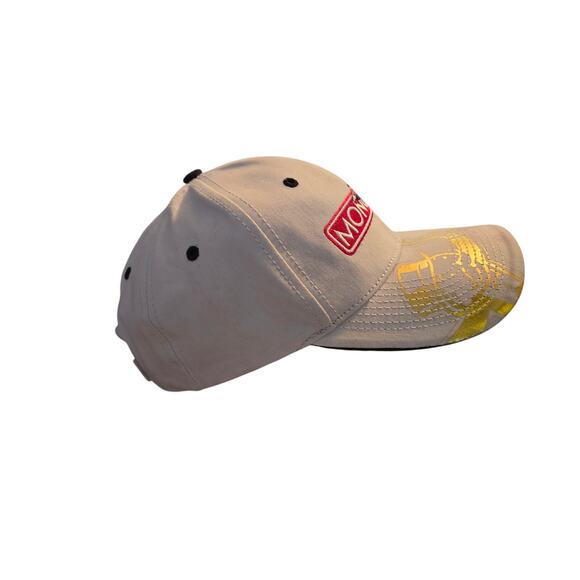 2008 Hasbro Monopoly Big Event Adjustable Strap‎ Back Tan Baseball Hat/Cap - Picture 2 of 7